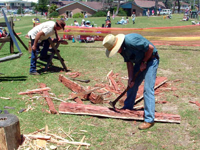 Wood Chopping